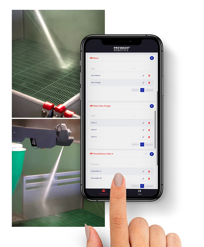 APP ProWash Robotics