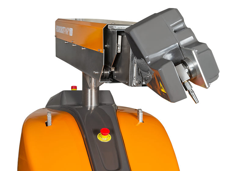 Rotació braç telescòpic HidrobotPWR® Prowash Robotics